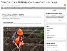 Tablet Screenshot of galitsin-news.com